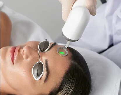 1319nmの波長 施術イメージ画像