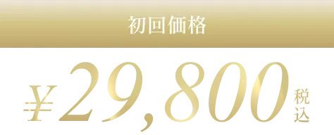 初回価格¥29,800