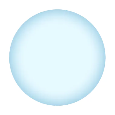 青のグラデーションのついた丸