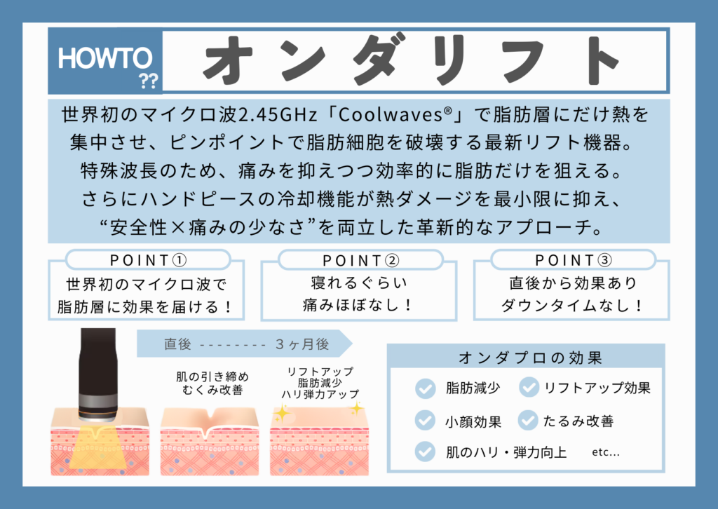 オンダリフト オンダプロ
