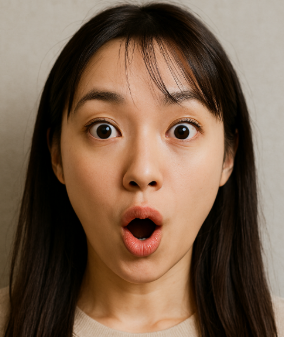 ムンクの顔トレーニング　小顔